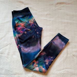 Mountain/galaxy Leggings
